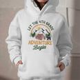 Let The 4th Grade Adventure Begin Camping Back To School Graphic Youth Hoodie Let The 4th Grade Adventure Begin Camping Back To School Graphic Youth Hoodie