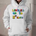Leveled Up To 5th Grade Back To School Kids Boys Premium Tri-Blend Graphic Youth Hoodie Leveled Up To 5th Grade Back To School Kids Boys Premium Tri-Blend Graphic Youth Hoodie