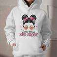 Little Miss 3rd Grade Messy Bun Back To School Graphic Youth Hoodie Little Miss 3rd Grade Messy Bun Back To School Graphic Youth Hoodie