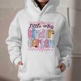 Little Miss Kindergarten Back To School Girls Coquette Bow Graphic Youth Hoodie Little Miss Kindergarten Back To School Girls Coquette Bow Graphic Youth Hoodie