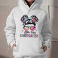 Little Miss Kindergarten Girls Kids Back To School Kinder Graphic Youth Hoodie