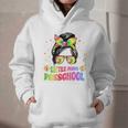 Little Miss Preschool Messy Bun Tie Dye Back To School Girls Graphic Youth Hoodie Little Miss Preschool Messy Bun Tie Dye Back To School Girls Graphic Youth Hoodie