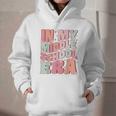 In My Middle School Era Cute Groovy First Day Back To School Graphic Youth Hoodie
