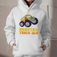 Monster Truck Jam School Bus Yellow Back To School Toddlers Graphic Youth Hoodie Monster Truck Jam School Bus Yellow Back To School Toddlers Graphic Youth Hoodie