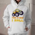 Monster Truck School Bus This Is How I Roll Back To School Graphic Youth Hoodie