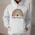 Office Manager Rainbow Appreciation Day Hello Back To School Graphic Youth Hoodie Office Manager Rainbow Appreciation Day Hello Back To School Graphic Youth Hoodie