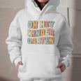 Oh Hey Kindergarten Cute Groovy Back To School Kindergarten Graphic Youth Hoodie