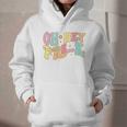 Oh Hey Pre-K Groovy Retro First Day Back To School Graphic Youth Hoodie Oh Hey Pre-K Groovy Retro First Day Back To School Graphic Youth Hoodie