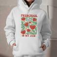 Preschool Is My Jam Boho Floral Strawberry Back To School Graphic Youth Hoodie Preschool Is My Jam Boho Floral Strawberry Back To School Graphic Youth Hoodie