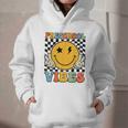 Preschool Vibes Retro Groovy Back To School Pre-K Graphic Youth Hoodie
