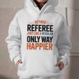 Retired Basketball Referee For Baseball Refs Graphic Youth Hoodie