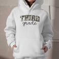 Retro Third Grade Old Camo Back To School Girl Boy 3rd Grade Graphic Youth Hoodie