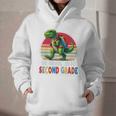 Roaring Into Second Grade T-Rex Back To School 2nd Grade Premium Tri-Blend Graphic Youth Hoodie Roaring Into Second Grade T-Rex Back To School 2nd Grade Premium Tri-Blend Graphic Youth Hoodie