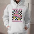 Rolling Into Kindergarten Roller Skating Girl Back To School Graphic Youth Hoodie Rolling Into Kindergarten Roller Skating Girl Back To School Graphic Youth Hoodie