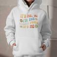 School Psych Psychologist Back To School Groovy Vintage Graphic Youth Hoodie