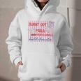Striped Burnt Out Para Paraprofessional Back To School Graphic Youth Hoodie Striped Burnt Out Para Paraprofessional Back To School Graphic Youth Hoodie