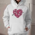 Valentine's Day Baseball Heart Softball Player Sports Lover Graphic Youth Hoodie Valentine's Day Baseball Heart Softball Player Sports Lover Graphic Youth Hoodie