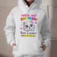 Watch Out 2nd Grade Here I Come Girls Cat Back To School Graphic Youth Hoodie Watch Out 2nd Grade Here I Come Girls Cat Back To School Graphic Youth Hoodie