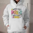 Watch Out Pre-K Here I Come Back To School Pre-K Graphic Youth Hoodie