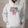 Women Speech Therapy Coquette Bow Pencil Back To School SLP Graphic Youth Hoodie Women Speech Therapy Coquette Bow Pencil Back To School SLP Graphic Youth Hoodie