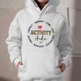 Women's Leopard Activity Aide Appreciation Week Back To School Graphic Youth Hoodie Women's Leopard Activity Aide Appreciation Week Back To School Graphic Youth Hoodie