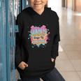 100 Days Of School Baseball Drip Boys Kids 100th Day Graphic Youth Hoodie