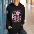 My 1st Day Of Kindergarten 2025 Back To School Girls Graphic Youth Hoodie