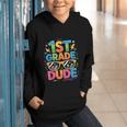1st Grade Dude Shirt First Grade Boys Girl Back To School Graphic Youth Hoodie