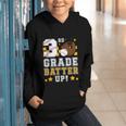 3rd Grade Batter Up Baseball First Day Back To School Graphic Youth Hoodie