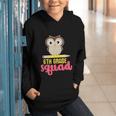 6th Grade Squad Back To School Owl & Pencil Graphic Youth Hoodie