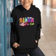 Aloha Pre-K Tropical Floral Beach Silly Goose Back To School Graphic Youth Hoodie