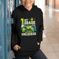 Back To School 1st First Grade Level Unlocked Gamer Kid Graphic Youth Hoodie Back To School 1st First Grade Level Unlocked Gamer Kid Graphic Youth Hoodie