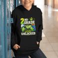 Back To School 2nd Second Grade Level Unlocked Gamer Kid Graphic Youth Hoodie Back To School 2nd Second Grade Level Unlocked Gamer Kid Graphic Youth Hoodie