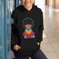 Back To School Afro African American Boy Student Graphic Youth Hoodie Back To School Afro African American Boy Student Graphic Youth Hoodie