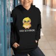 Back To School Chick With Brains Smart Intelligent Girls Graphic Youth Hoodie Back To School Chick With Brains Smart Intelligent Girls Graphic Youth Hoodie