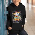 Back To School Chicken School Bus 100 Days Of School Graphic Youth Hoodie Back To School Chicken School Bus 100 Days Of School Graphic Youth Hoodie