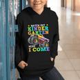 Back To School Kindergarten Here I Come For Boy Kid Truck Graphic Youth Hoodie