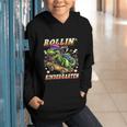 Back To School Kindergarten Dinosaur First Day Of School Boy Graphic Youth Hoodie Back To School Kindergarten Dinosaur First Day Of School Boy Graphic Youth Hoodie
