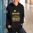 Back To School This Princess Is Going To Middle School Graphic Youth Hoodie Back To School This Princess Is Going To Middle School Graphic Youth Hoodie