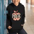 Back To School Retro Apple PRE-K Classroom Graphic Youth Hoodie
