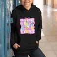 Back To School Third Grade Girls Coquette Bow 3rd Grade Kids Graphic Youth Hoodie