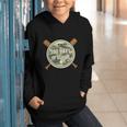 Baseball 100th Day Of School Camouflage Graphic Youth Hoodie