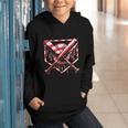 Baseball Candy Cane Christmas Baseball Ice Cream Drip Boys Graphic Youth Hoodie Baseball Candy Cane Christmas Baseball Ice Cream Drip Boys Graphic Youth Hoodie