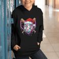 Baseball Christmas Santa Hat Baseball Christmas Drip Graphic Youth Hoodie Baseball Christmas Santa Hat Baseball Christmas Drip Graphic Youth Hoodie