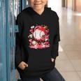 Baseball Drip Ice Cream Boys Kids Youth Valentines Graphic Youth Hoodie