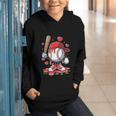 Baseball Drip Icecream Apparel Youth Boy Valentine Graphic Youth Hoodie