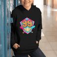 Baseball Drip Jersey Number 99 For Players & 99th Birthday Graphic Youth Hoodie Baseball Drip Jersey Number 99 For Players & 99th Birthday Graphic Youth Hoodie
