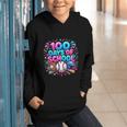 Baseball Ice Cream Drip 100 Days Of School Student Teacher Graphic Youth Hoodie Baseball Ice Cream Drip 100 Days Of School Student Teacher Graphic Youth Hoodie
