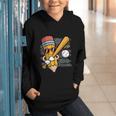 Baseball Player Pencil Back To School Cute Sport Students Graphic Youth Hoodie Baseball Player Pencil Back To School Cute Sport Students Graphic Youth Hoodie