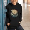 Baseball Waves Ocean Sports Baseball Fans Graphic Youth Hoodie Baseball Waves Ocean Sports Baseball Fans Graphic Youth Hoodie